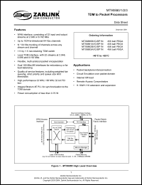 Click here to download MT90883BP1N Datasheet