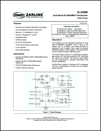 Click here to download ZL20200 Datasheet